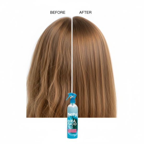 307101 ACONDICIONADOR BIFASICO NELLY SEA SILK 400 ML - Imagen 2