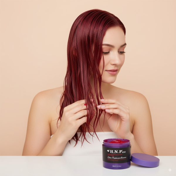 Tratamiento para cabello rojo H.N.P 300 ml - Imagen 3