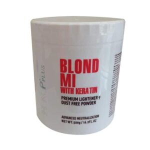 Polvo decolorante Blond mi con keratina 500 grs