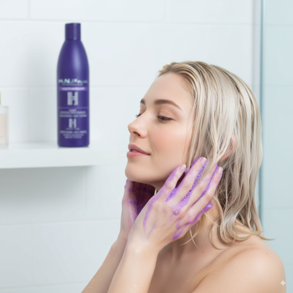 SHAMPOO SILVER  HNP 500 ML - Imagen 2