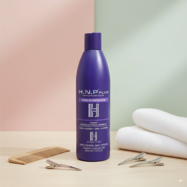 SHAMPOO SILVER  HNP 500 ML - Imagen 3