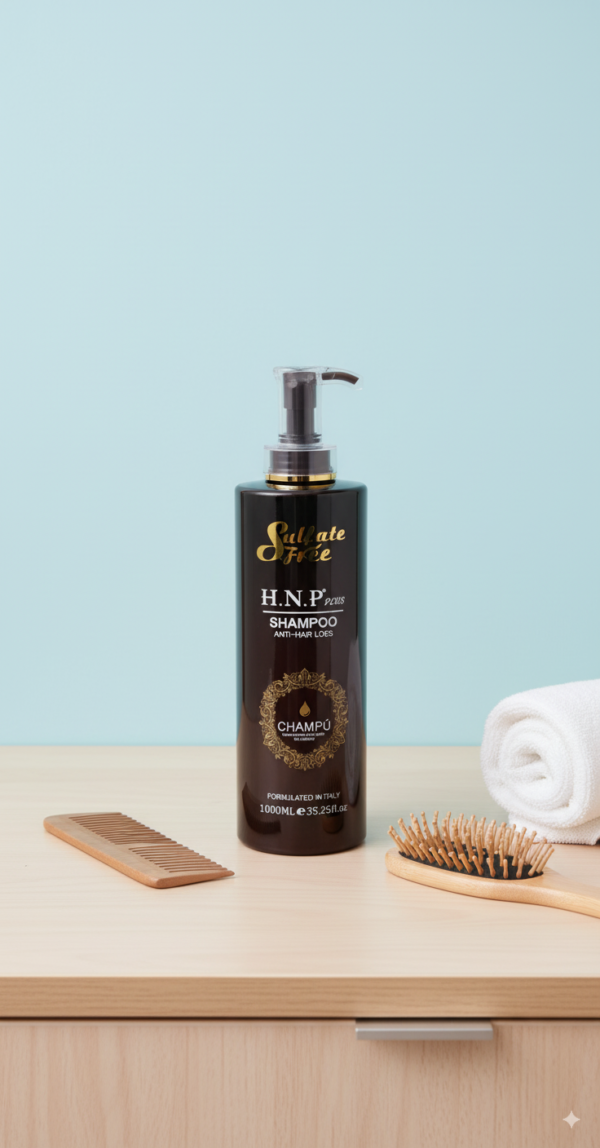 SHAMPOO ANTI HAIR LOSS H.N.P PLUS LITRO - Imagen 3