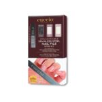 3355 Lima de uñas de acero inoxidable kit profesional