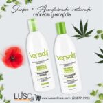 Kit Shampoo y acondicionador de amapola y cannabis 500ml
