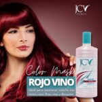 BAÑO DE COLOR ROJO VINO JCV