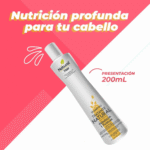Shampoo Natural Hair Tratante Natural 200ml | Nutrición y Cuidado Vegano para tu Cabello - Imagen 2