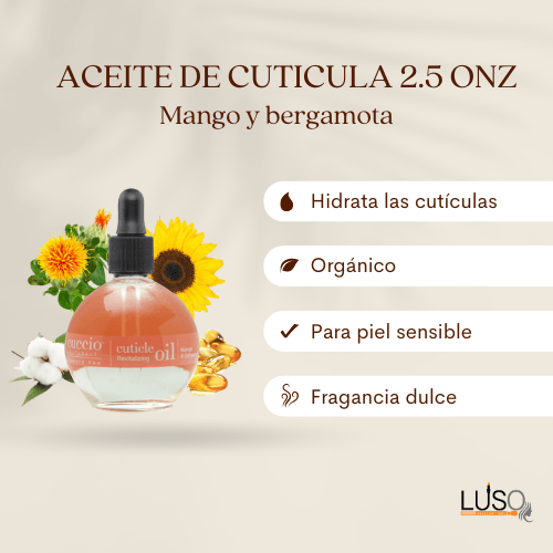 ACEITE DE GRANADA 2.5 CNSC4094 ACEITE CUTICULA MANGO 2,5 OZ - Imagen 1