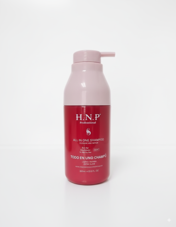 ALL IN ONE SHAMPOO HNP 650 ML - Imagen 2