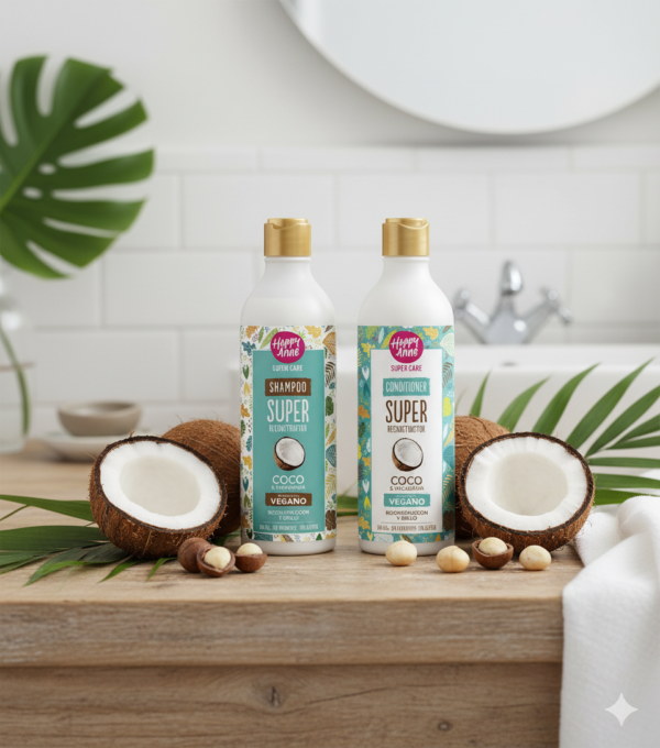 KIT HA S.CARE COCO & MACAD S. RECONSTRUCTOR 340 ML - Imagen 2