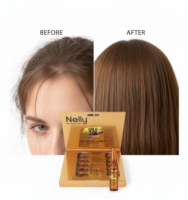 CAJA AMPOLLAS ANTI- HAIR LOSS TRATAMIENTO NELLY 10ML X 10 - Imagen 2