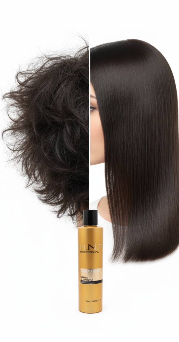 GOLD 24 K CREMA ALISADORA 250 ML NELLY - Imagen 2