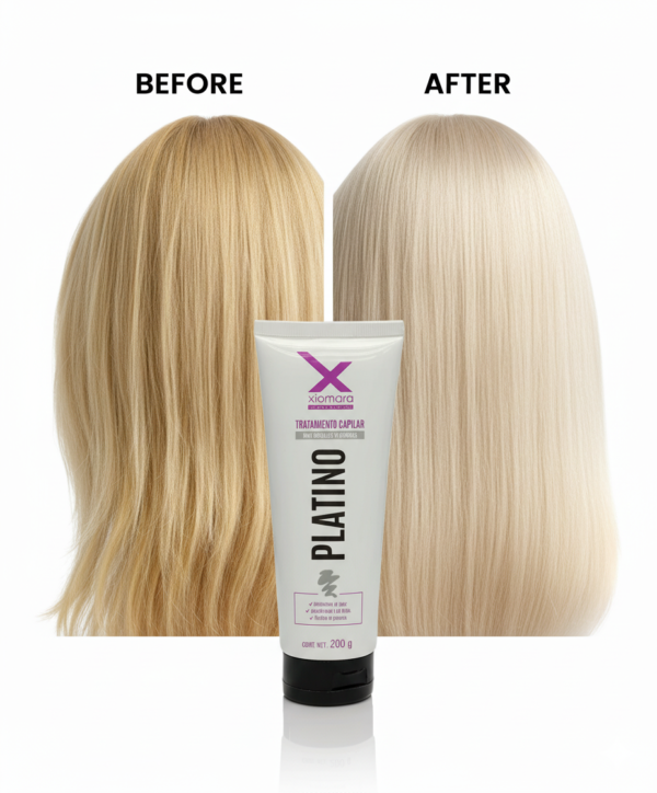 XO5474-XIOMARA MASCARILLA FIXOCOLOR PLATINO 200G - Imagen 3