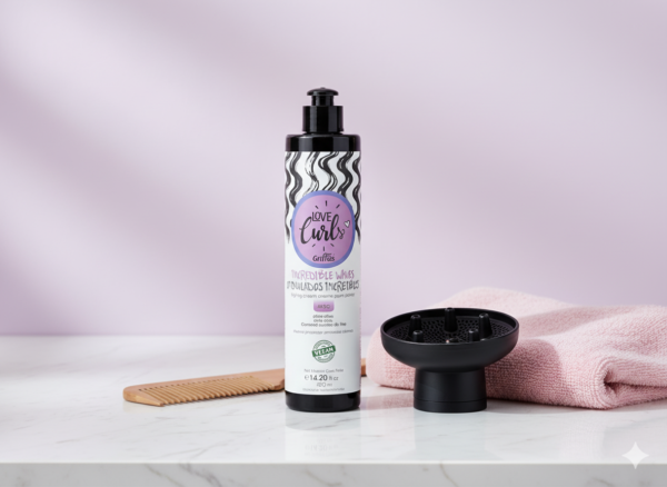 GRIFFUS LOVE CURLS CREMA PEINAR ONDULADOS INCREIBLES 420 ML - Imagen 2