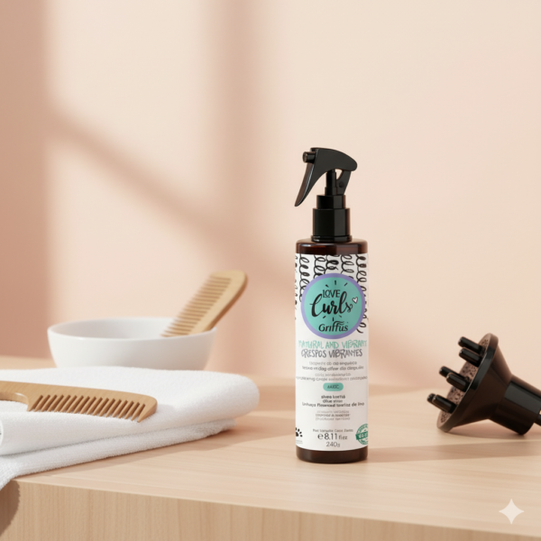 GRIFFUS LOVE CURLS LEAVE-IN CRESPOS VIBRANTES 240 ML - Imagen 2