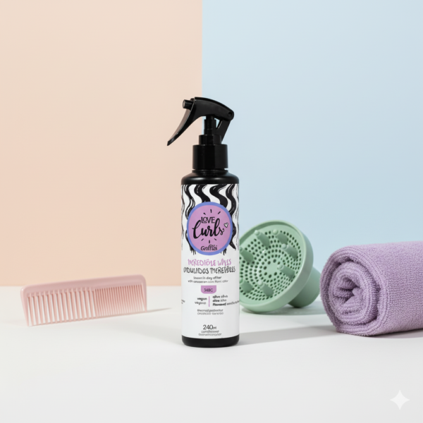 GRIFFUS LOVE CURLS LEAVE-IN ONDULADOS INCREIBLES 240 ML - Imagen 3