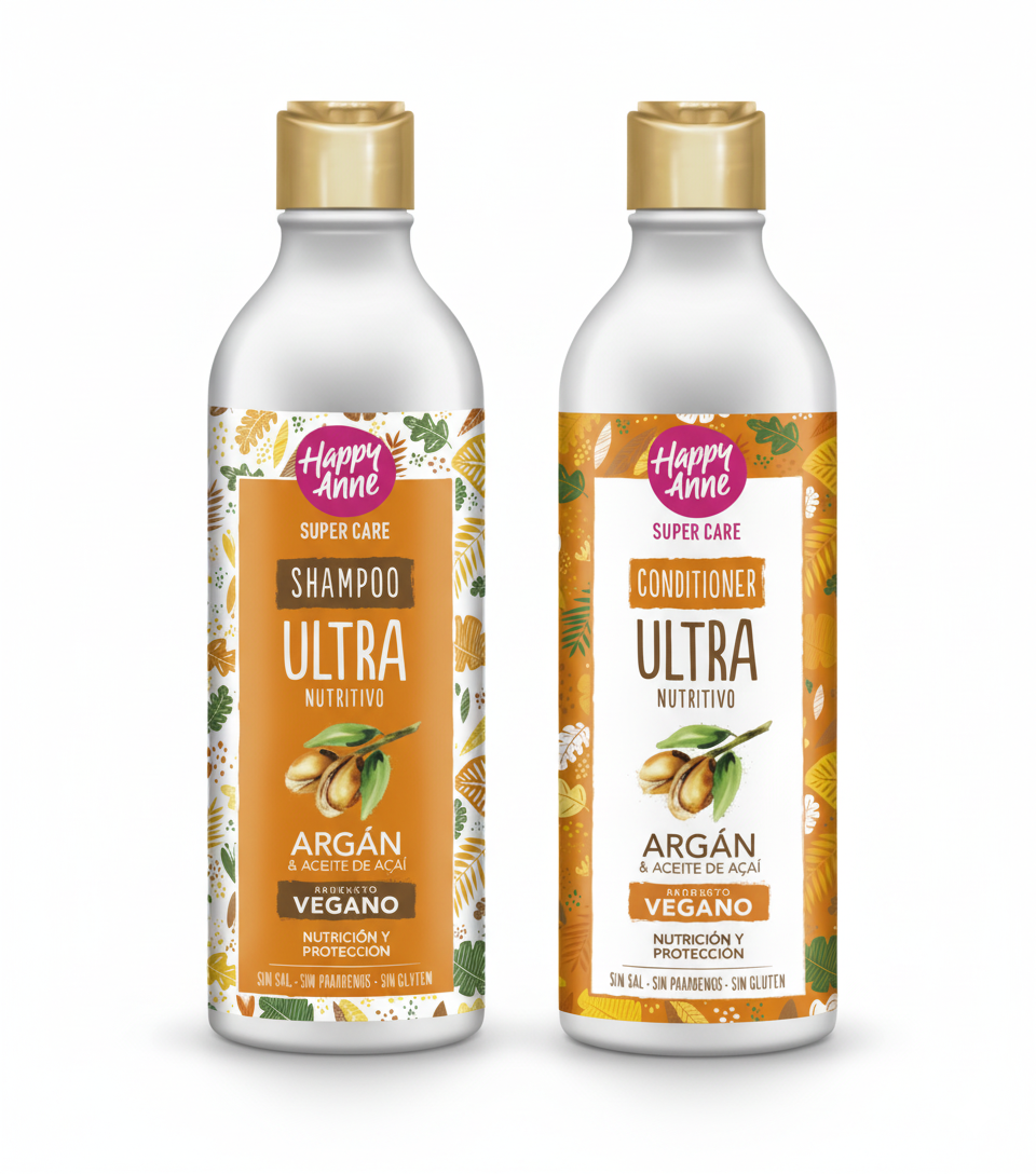Generated Image September 27, 2025 - 10_22AM KIT HA S.CARE ARGAN & ACAI ULTRA NUTRITIVO 340 ML - Imagen 1