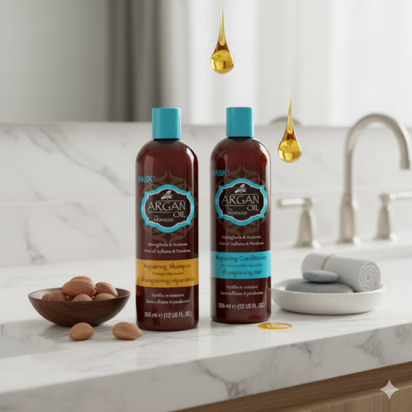 KIT HASK ARGAN OIL REPARADOR 355 ML - Imagen 2