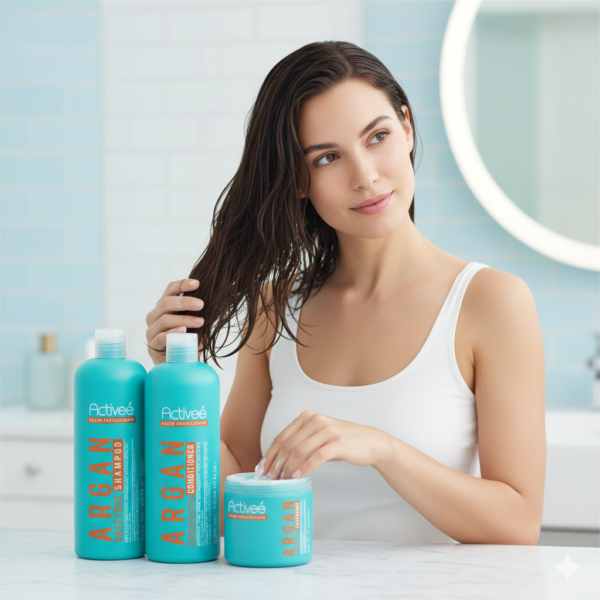 KIT ACTIVE ARGAN 800 ML (27 OZ) - Imagen 3
