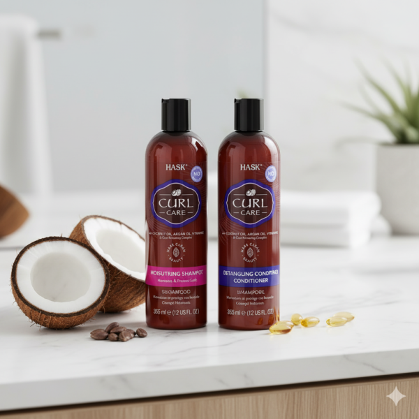 KIT HASK CURL CARE HIDRATANTE 355 ML - Imagen 2
