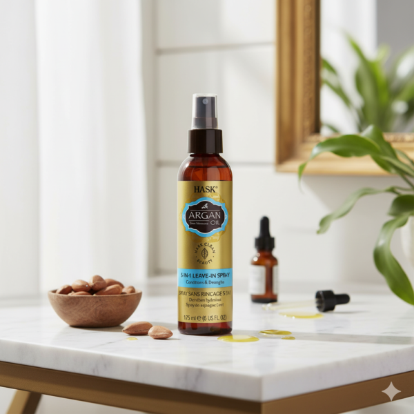 HASK ARGAN OIL SIN ENJUAGUE 5 EN 1 175 ML - Imagen 2