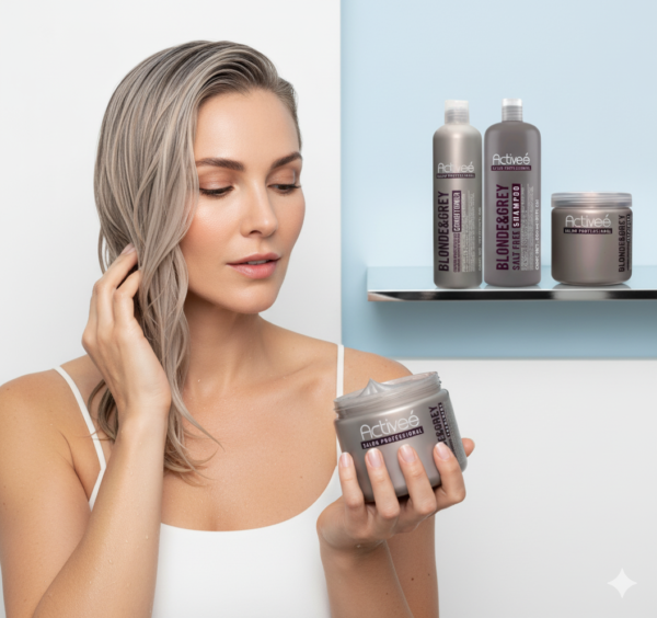 KIT ACTIVE BLONDE & GRE 472 ML (16 OZ) - Imagen 3