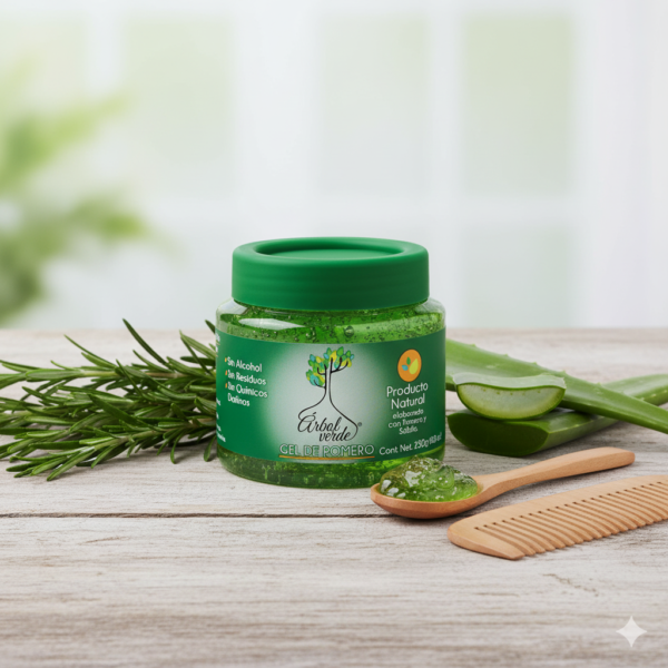 ARBOL VERDE GEL FIJADOR DE ROMERO 500 GR - Imagen 2