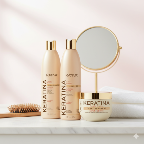 KIT KATIVA KERATINA 355 ML - Imagen 3