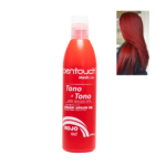 Mascarilla matizadora tono a tono Bentouch Rojo Red 300g con aceite de argán para brillo y color vibrante Luso Costa Rica