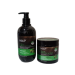 Kit H.N.P. Olive Oil Shampoo y Mascarilla nutritiva 500ml hidratación profunda aceite de oliva Luso Costa Rica