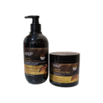 Kit H.N.P. Argan Oil Shampoo y Mascarilla 500ml reparación profunda brillo extremo Luso Costa Rica