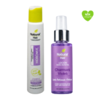 Kit Natural Hair Loción Charmant Violet y Tratamiento Hidromix protección UV y brillo vegano Luso Costa Rica