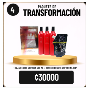 Alisante permanente para cabello con botox capilar