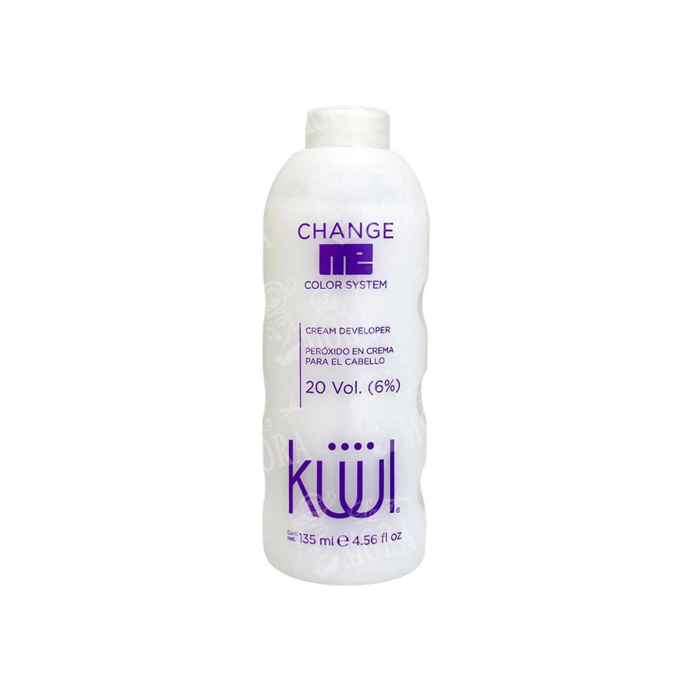 Peróxido en crema Kuul Change Me 20 volumenes 6 por ciento 135ml Peróxido en crema Kuul Change Me 20 volumenes 6 por ciento 135ml