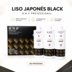 Kit de alisado liso japones HNP Professional Keratin Smoothing 3 pasos 500ml