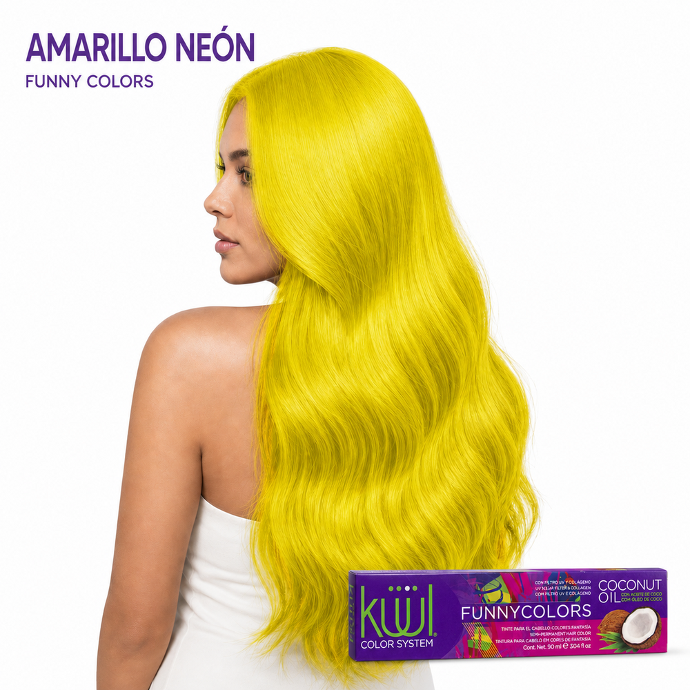 funny-amarillo-neon Küül Funny Colors Neon Amarillo 90 ml - Imagen 1