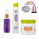 Kit Hidratación + Control Frizz Natural Hair — Protección Térmica + Regalía Gratis